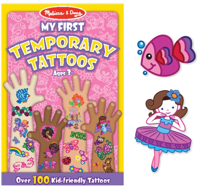 My First Temporary Tattoos - Pink