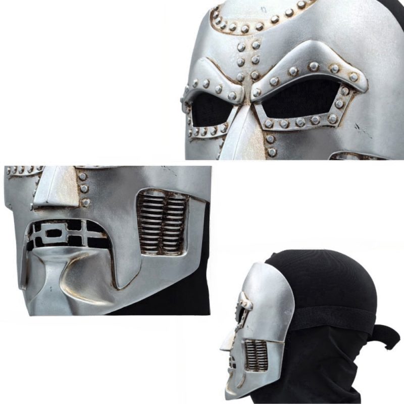 Xcoser Doctor Doom Cosplay Mask Prop Resin Movie Replica Adults/Kids Halloween - Image 5