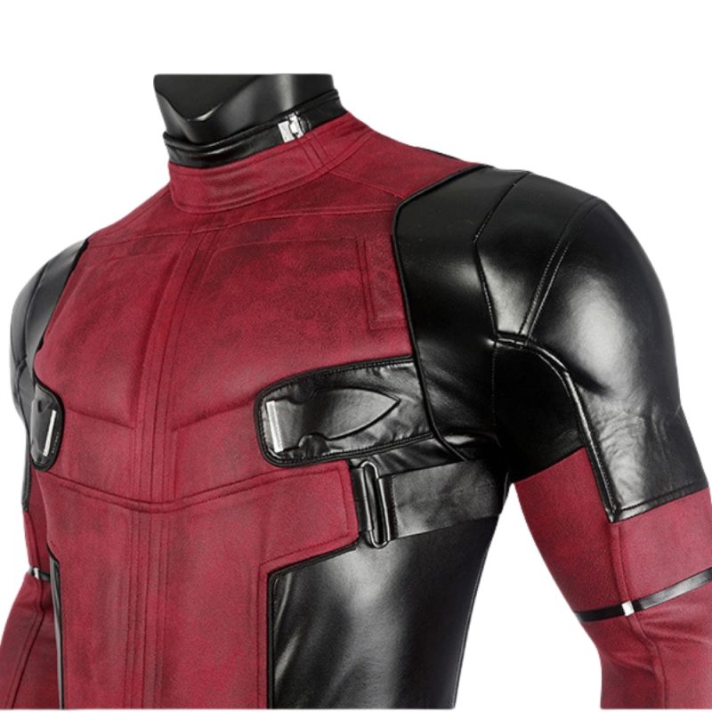 【New Arrival】Xcoser Deadpool2 Wade Wilson Full Suit Cosplay Costume - Image 7